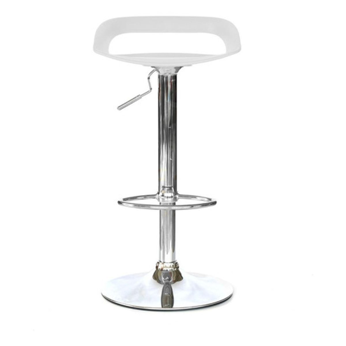 BONNO - Banco Para Bar Tribeca Giratorio Blanco Bonno