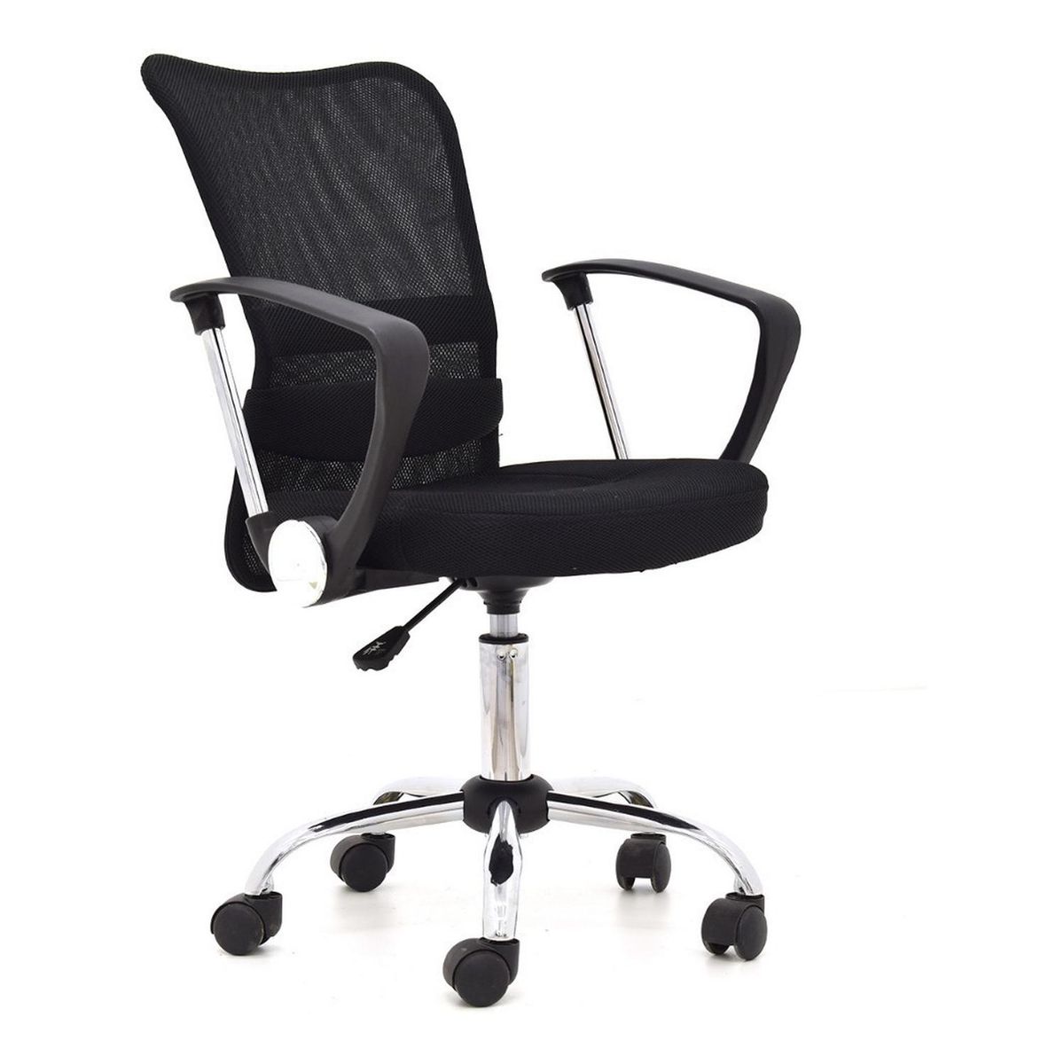 BONNO - Silla De Escritorio Cronos Negro Bonno