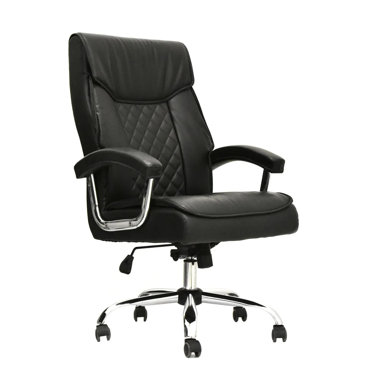 BONNO - Sillon De Escritorio Classic Ii Negro Con Cabecero Bonno