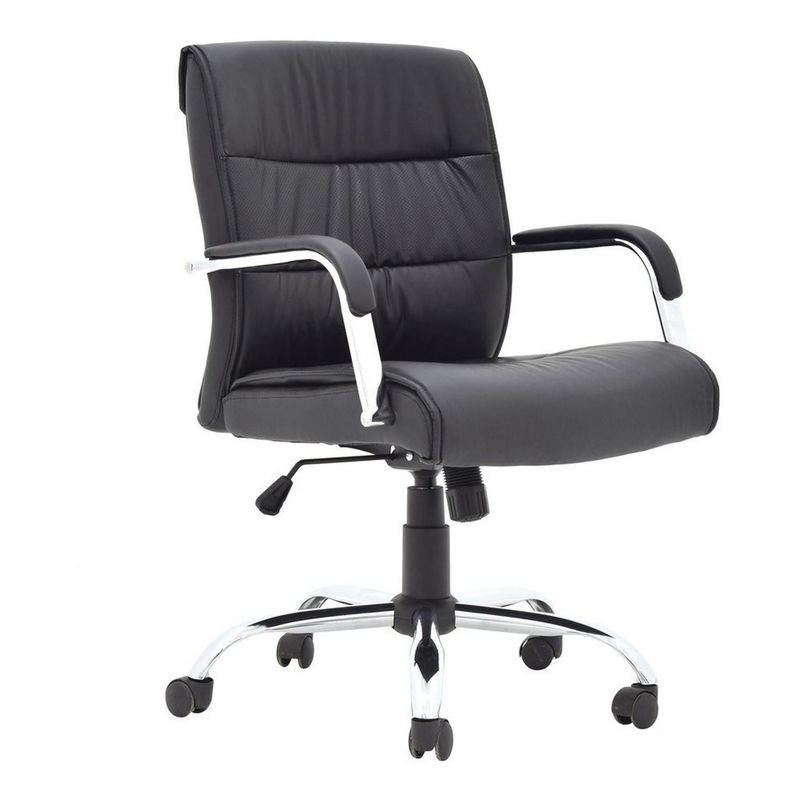 BONNO - Silla De Escritorio Ibiza Negro Bonno