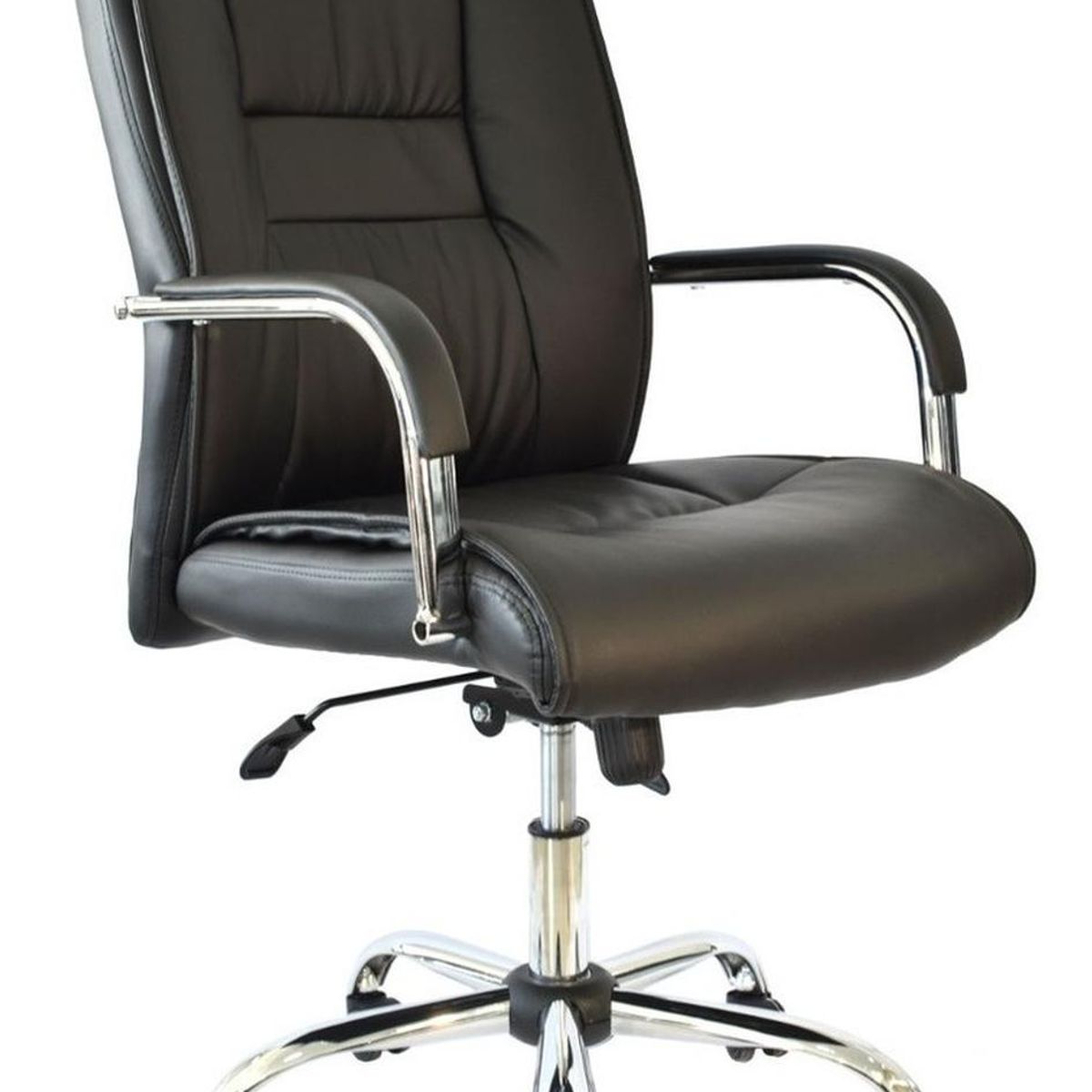 BONNO - Sillon De Escritorio Lua Lap Negro Con Cabecero Bonno