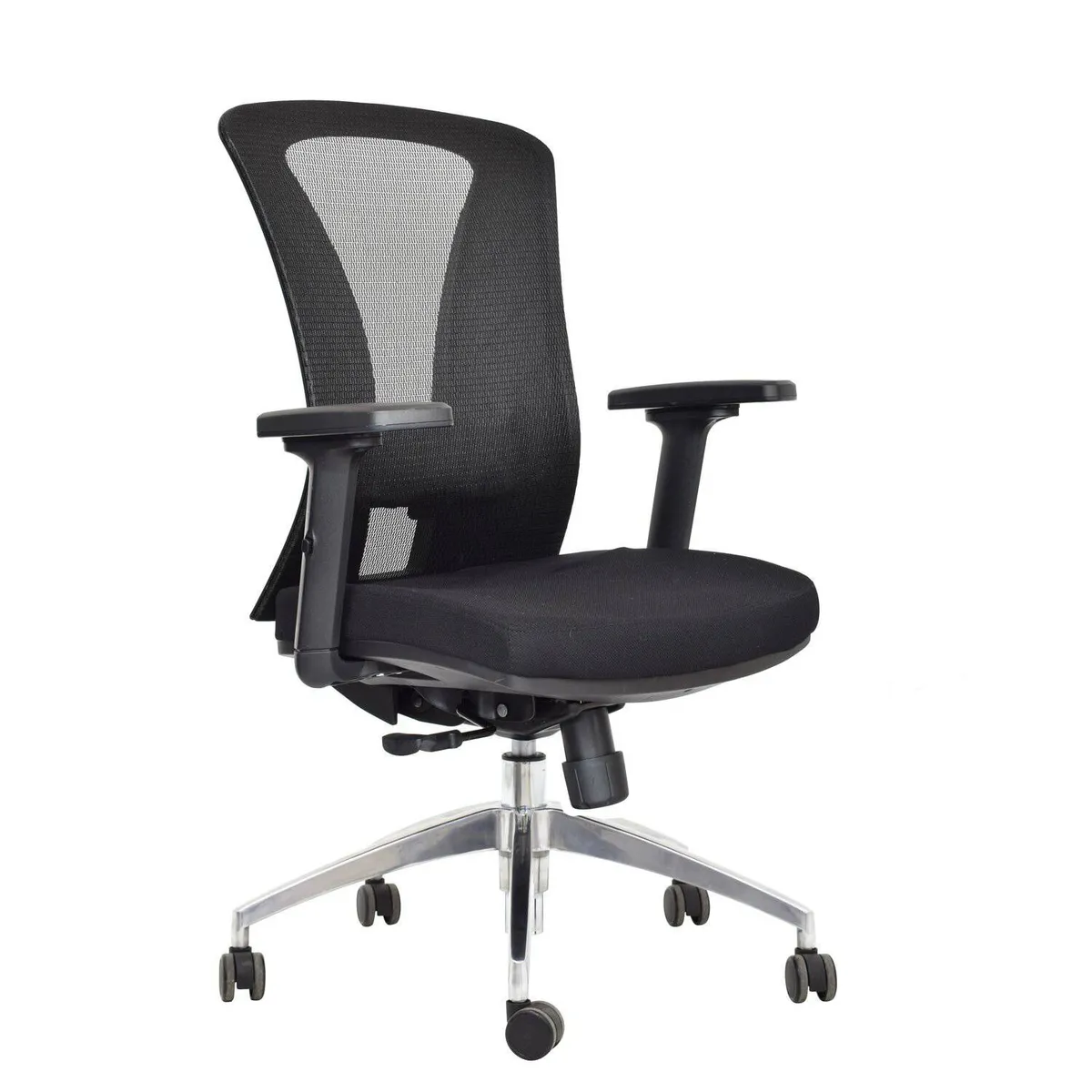 BONNO - Silla Ergonomica De Escritorio Versalles Brazos Regulables Negro Bonno