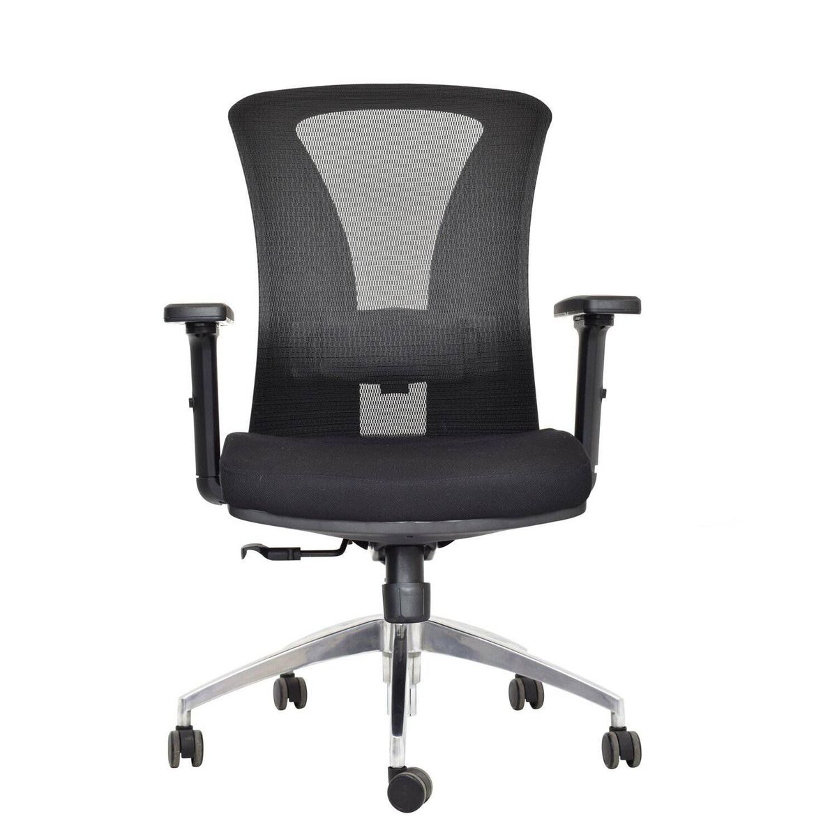 BONNO - Silla Ergonomica De Escritorio Versalles Brazos Regulables Negro Bonno