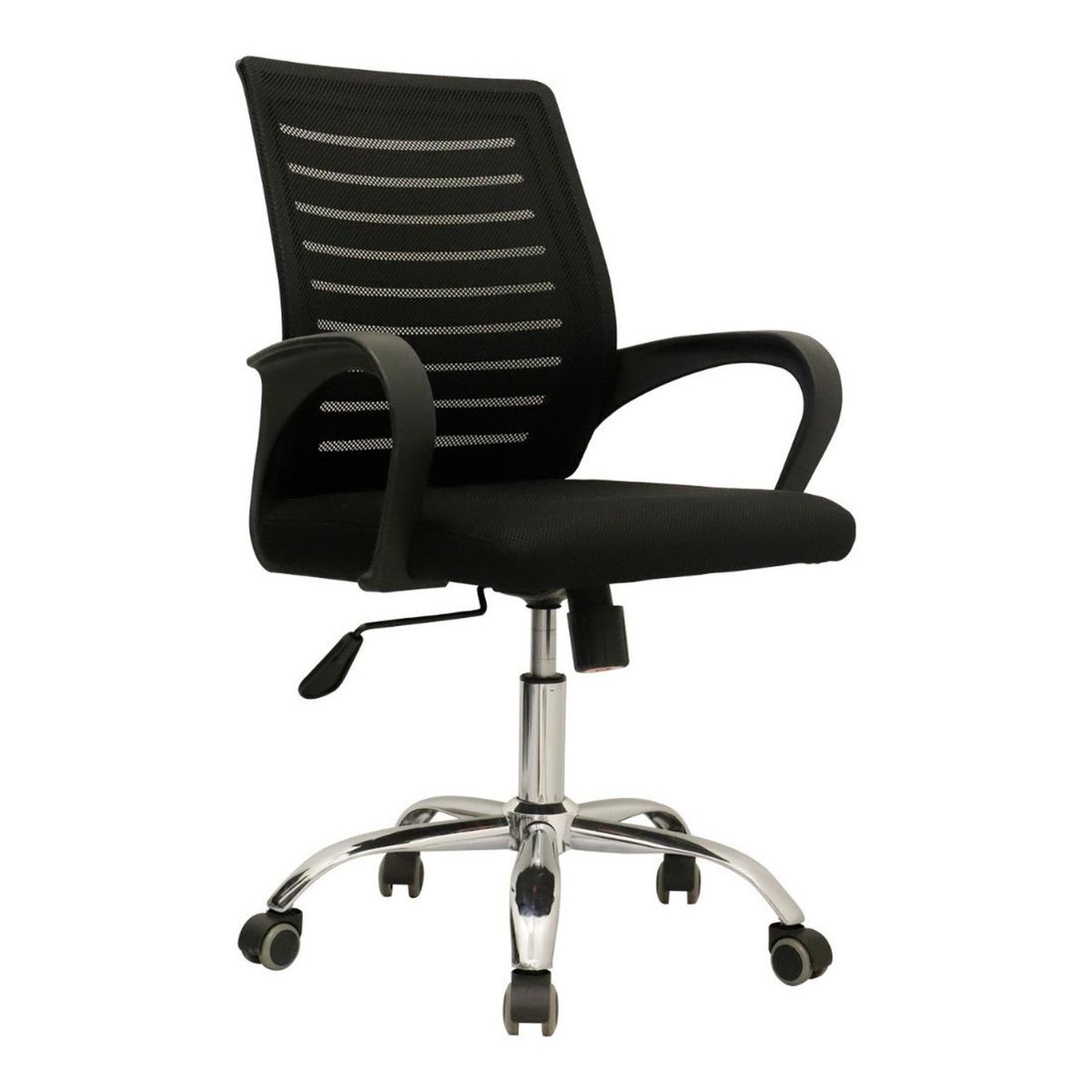 BONNO - Silla De Escritorio Dex Negro Bonno