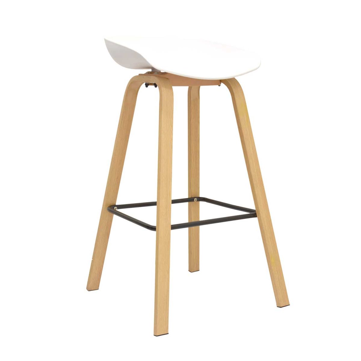 BONNO - Banco Para Bar Misuri Fijo Blanco Bonno