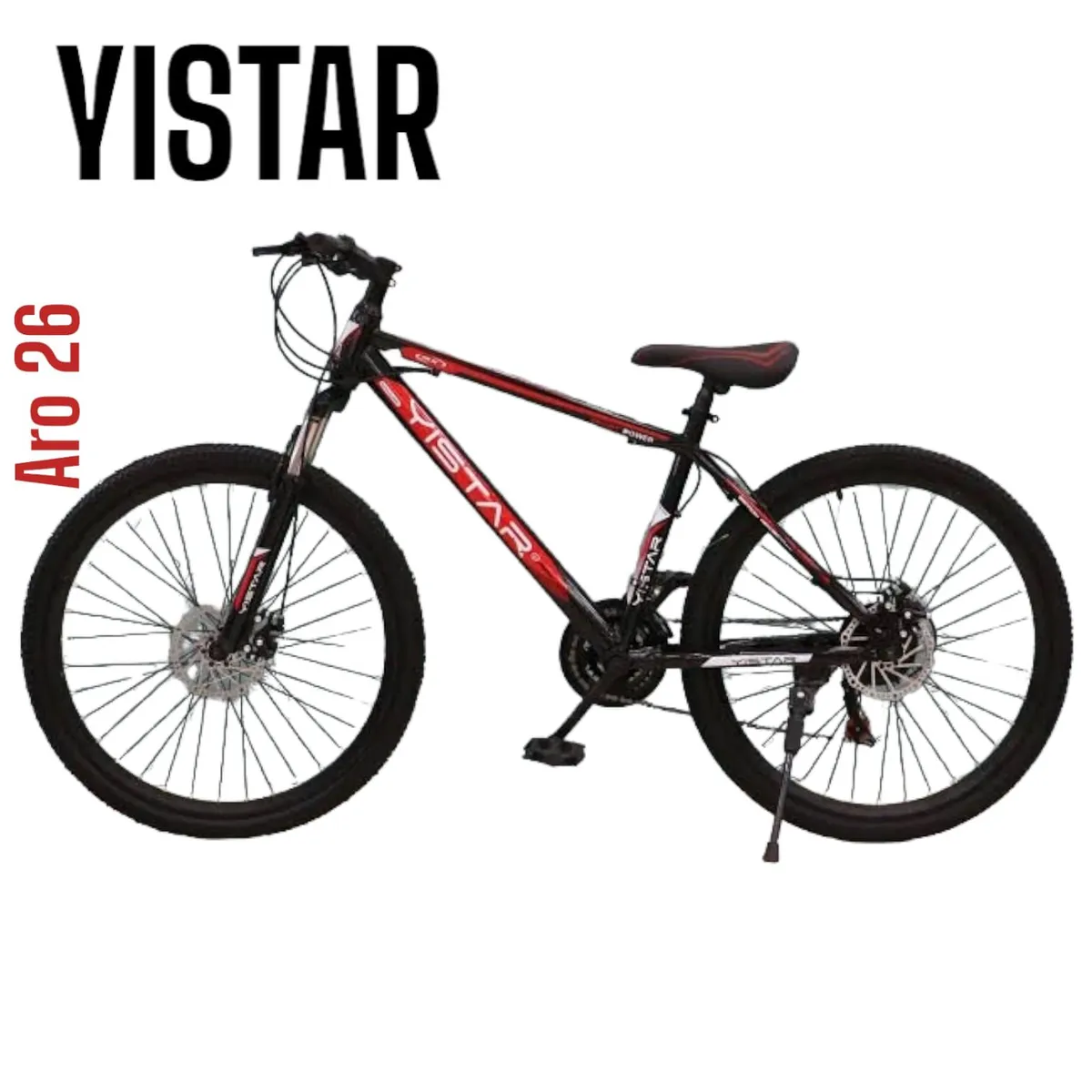 OEM - YISTAR Bicicleta Montañera Aro 26 Ideal para Ciclismo