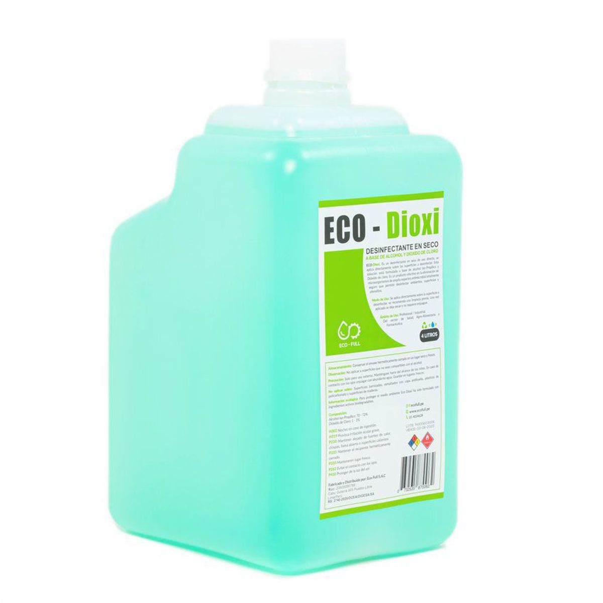 ECO FULL - ECO-DIOXI DESINFECTANTE 4 LT