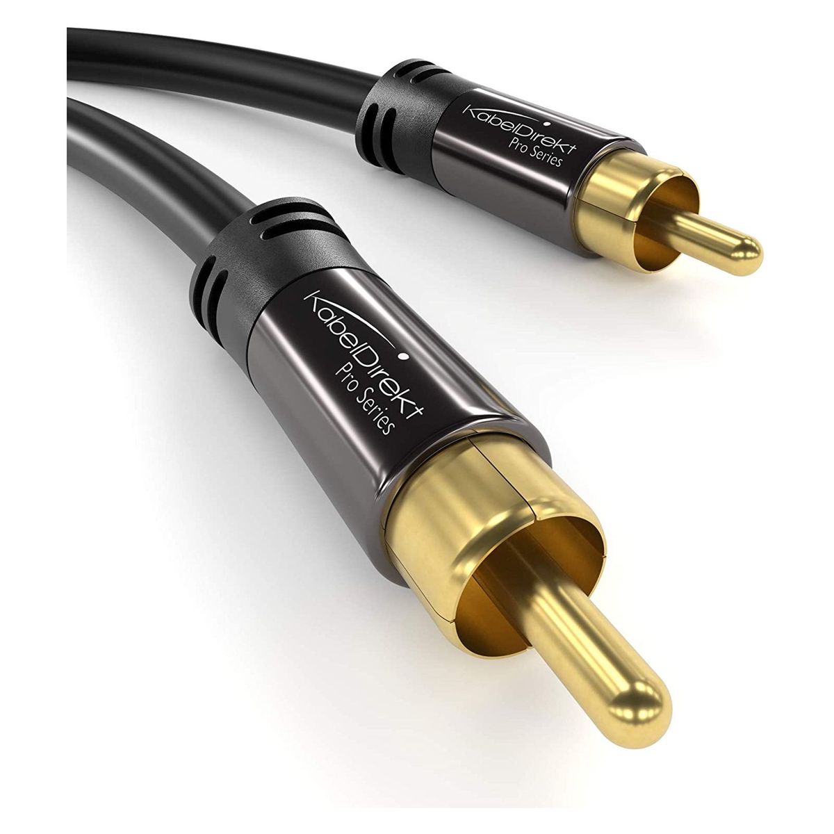 GENERICO - KabelDirekt Pro Series RCA macho para subwoofer /audio digital 4.5 mts