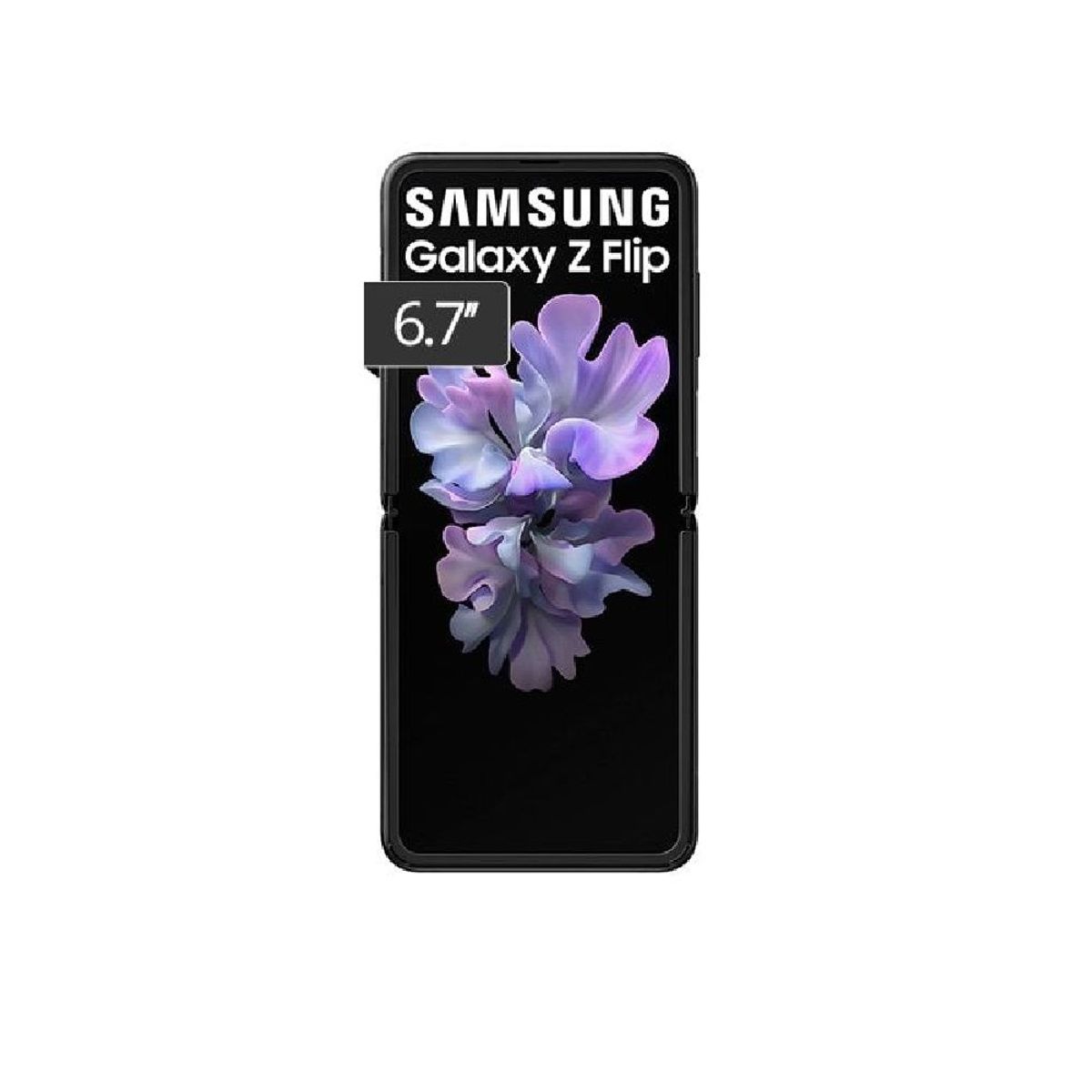 SAMSUNG - Samsung Z Flip 256GB 8GB Negro  REACONDICIONADO.