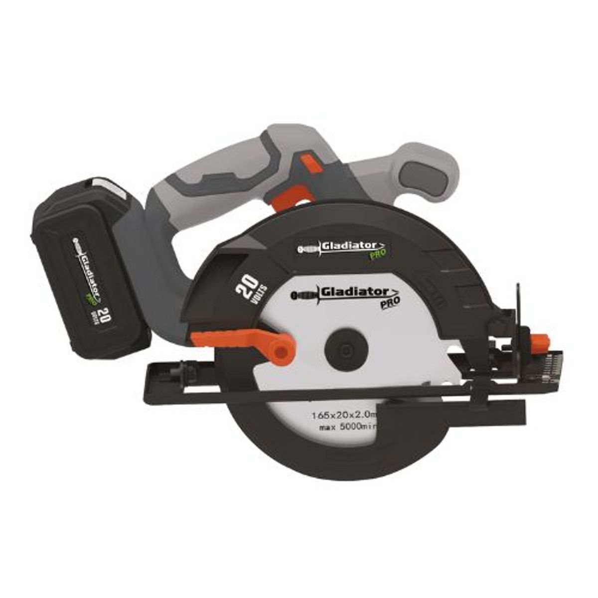GLADIATOR - Sierra circular recargable SC 113720 C1