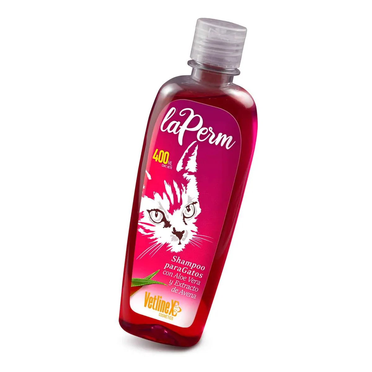VETLINEX - SHAMPO PARA GATOS VETLINEX LA PERM HIPOALERGÉNICO 400 ML