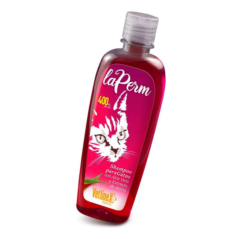 VETLINEX - SHAMPO PARA GATOS VETLINEX LA PERM HIPOALERGÉNICO 400 ML