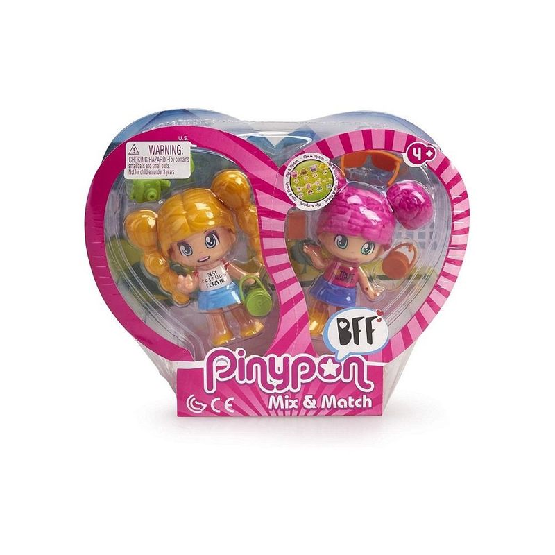 PINYPON - Juguete Muñeca Pinypon Mejores Amigas Amarilla