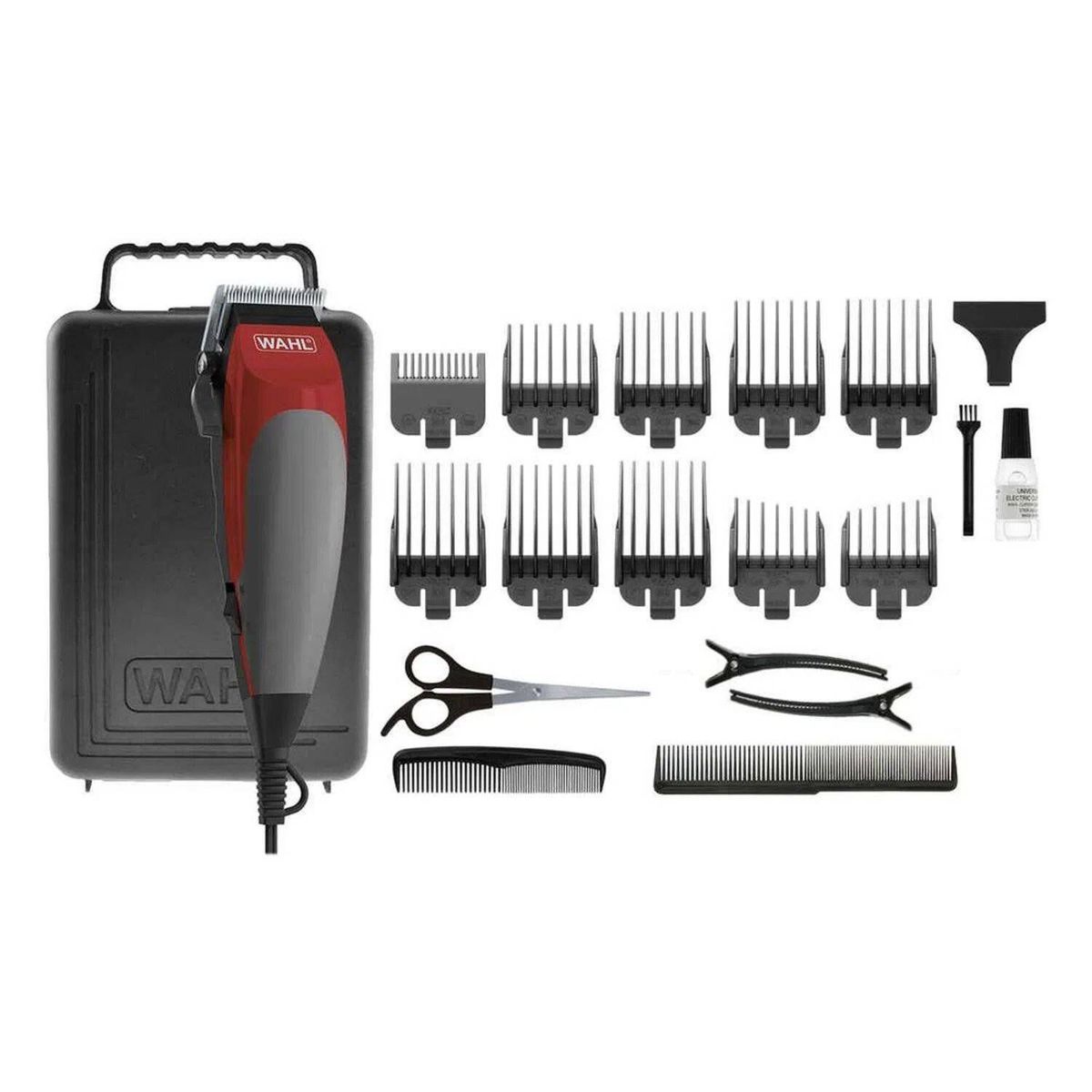 WAHL - Cortadora de Cabello de 20PZAS 79235-288 Rojo
