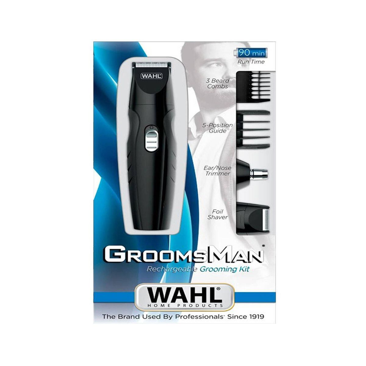 WAHL - Máquina de cortar cabello Groomsman 968016
