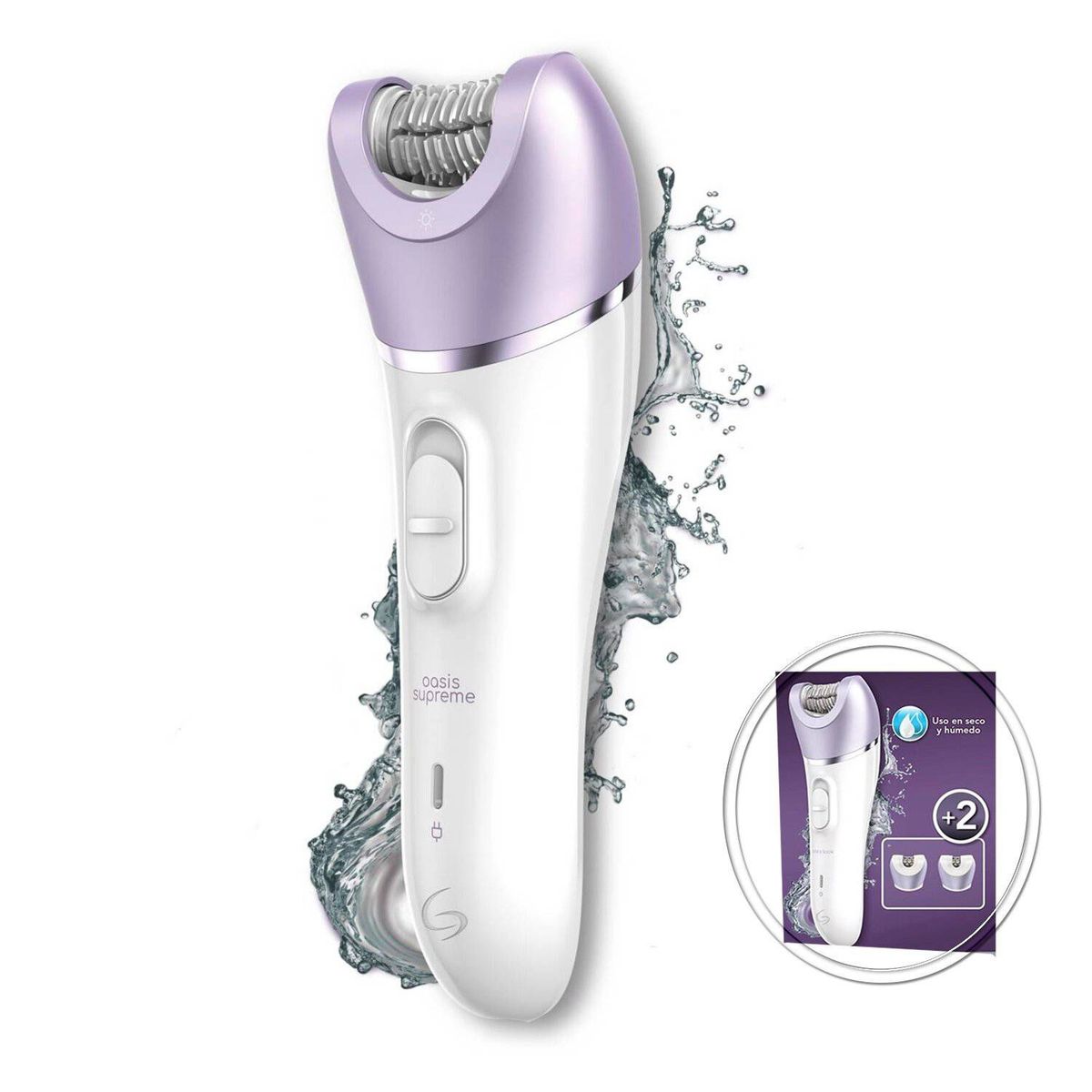GAMA - Depiladora Inalámbrico Gama Oasis Look