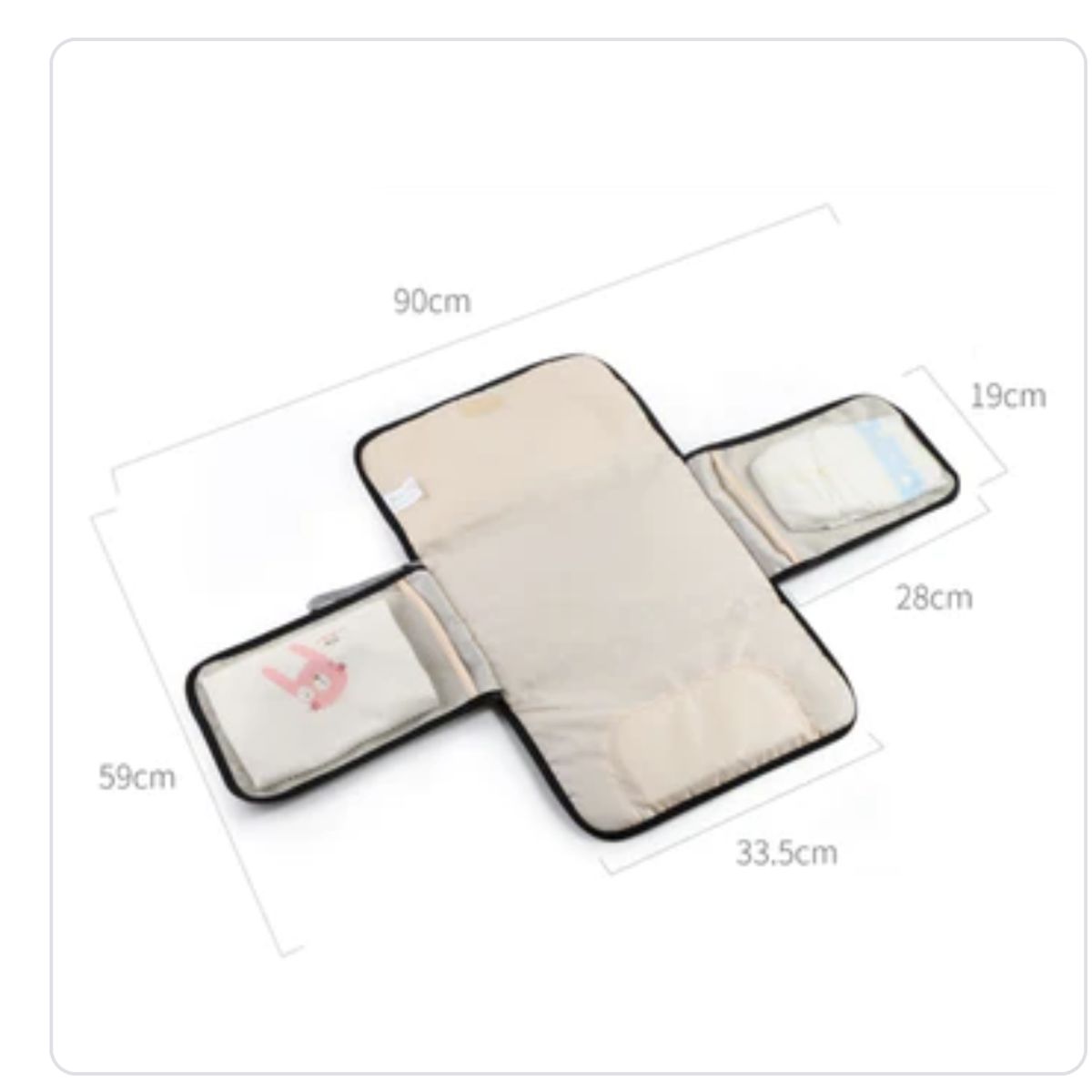 AURELA - Estuche Cambiador Portátil para Bebés