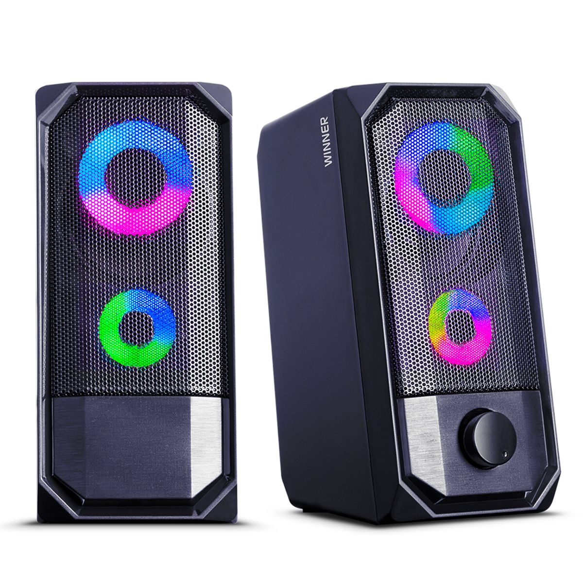 MICRONICS - Parlante Gamer Micronics Winner con Luz Led RGB