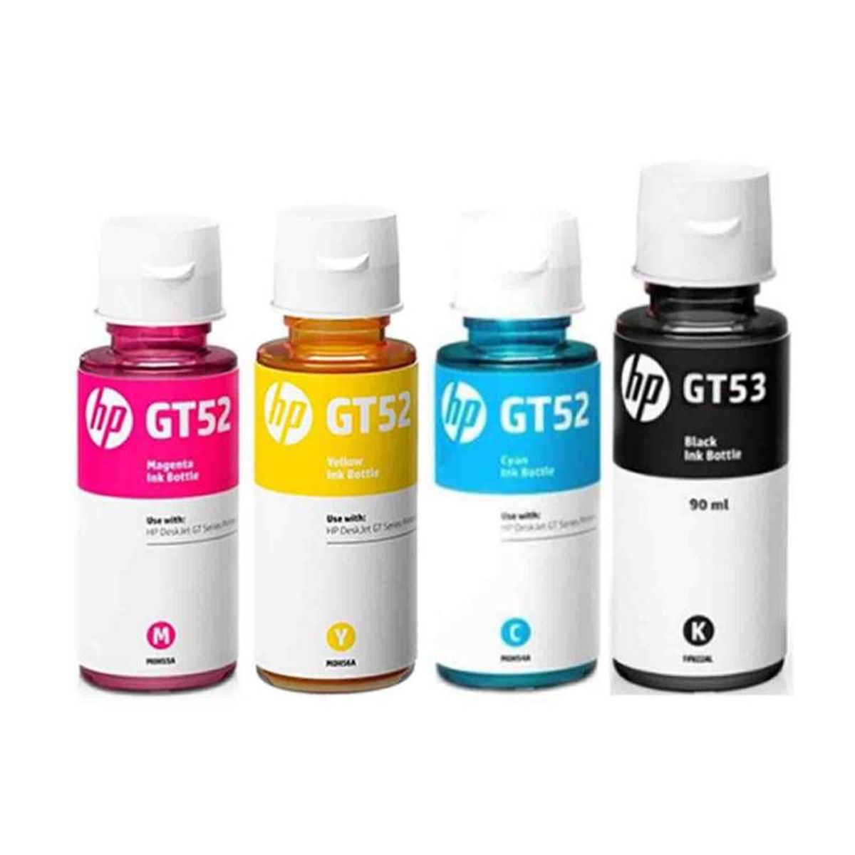 HP - Pack de tintas HP GT52 y GT53 Originales