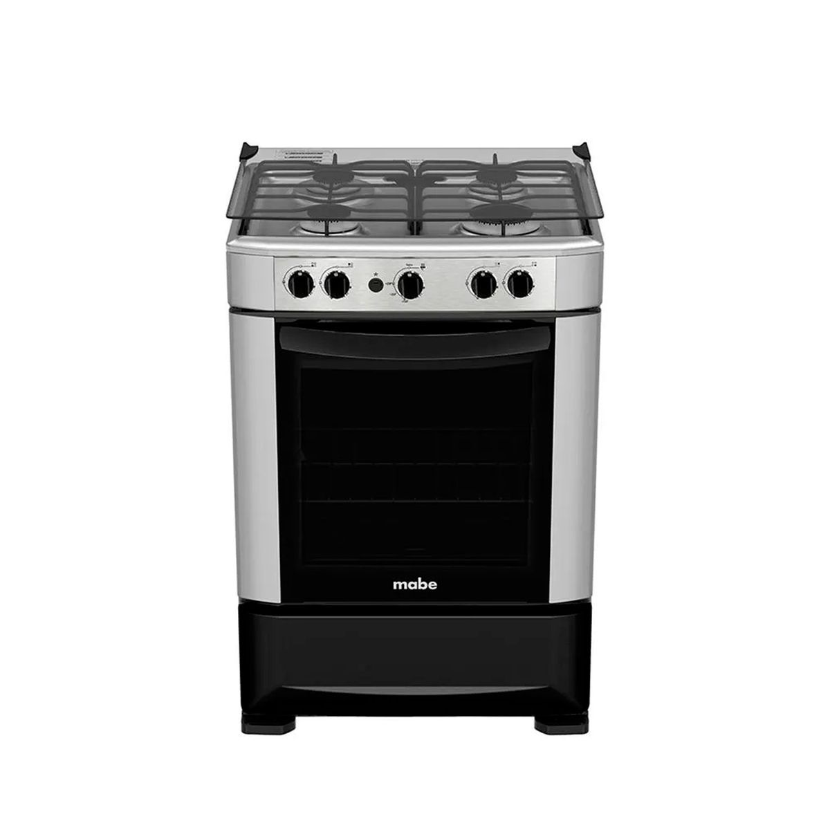 MABE - Cocina Mabe a Gas  4 Hornillas Inoxidable CMP6014AG0 Silver
