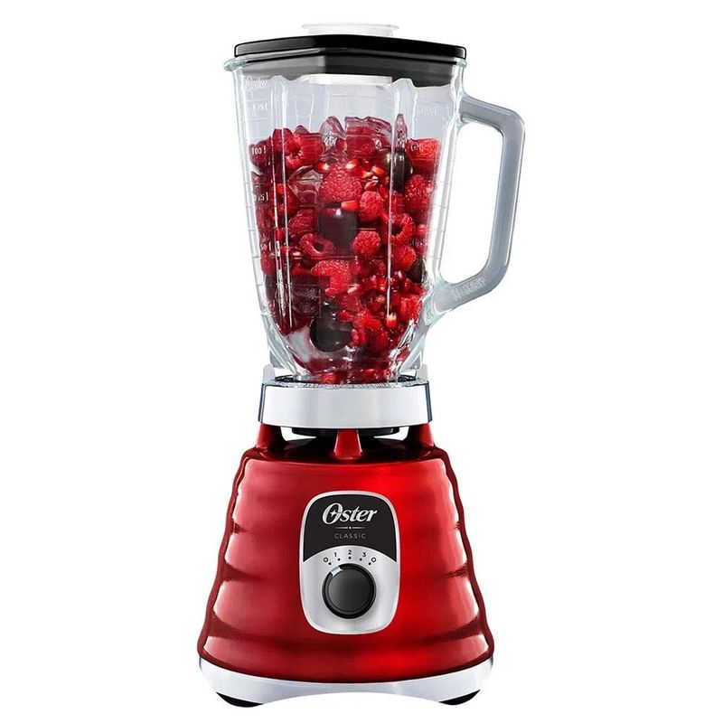 OSTER - Licuadora clásica Oster con perilla ergonómica 3 velocidades BLST4126R