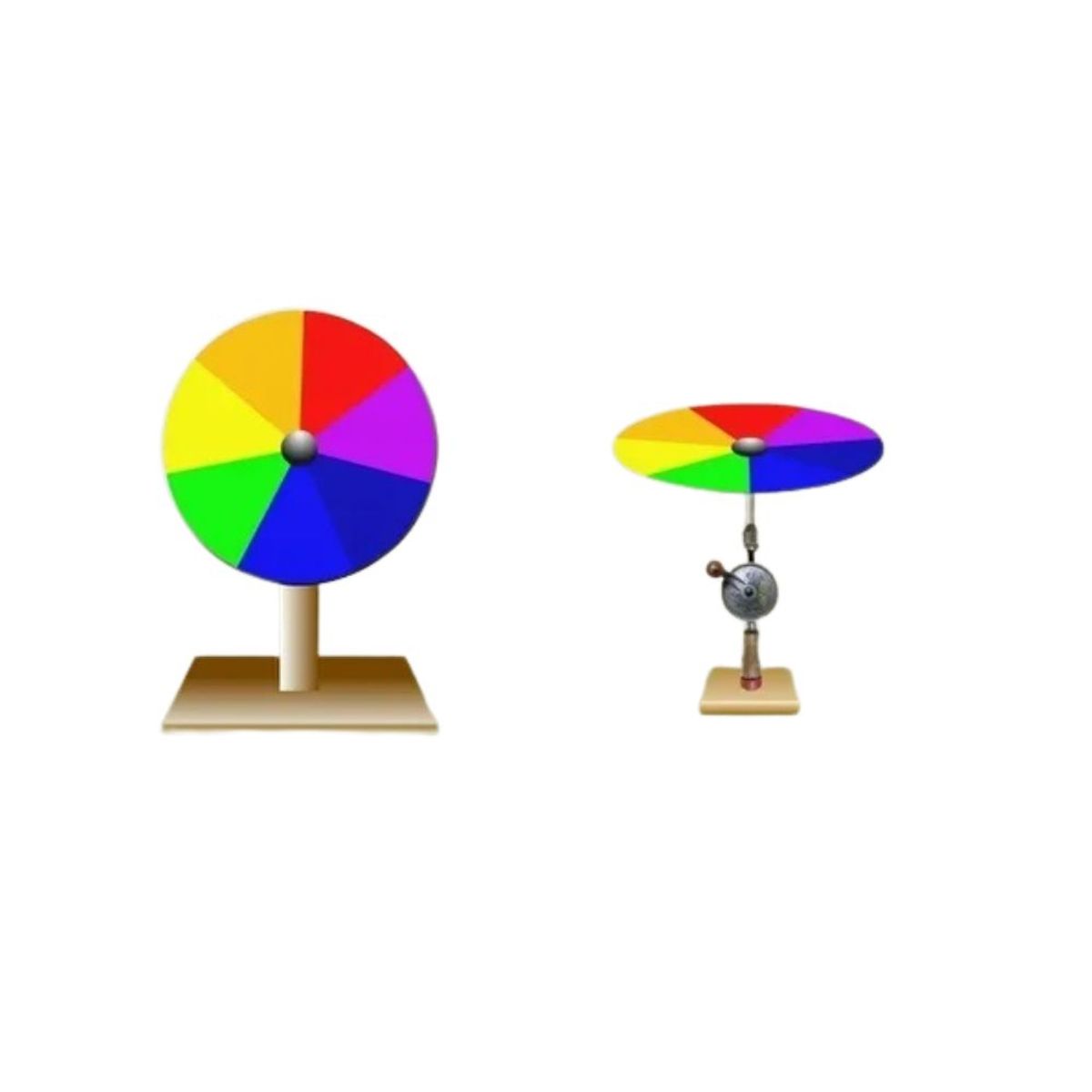 GENERICO - Disco de Newton Experimento Sobre Descomposición de la Luz