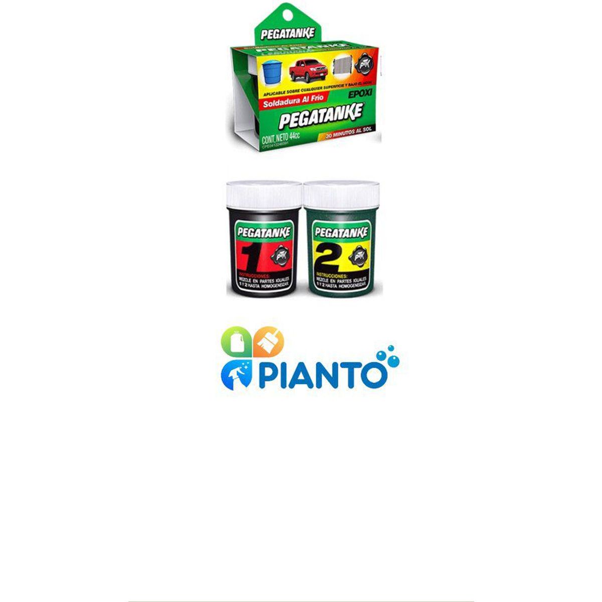 PEGATANKE - Pegamento soldadura pegatanke epoxi