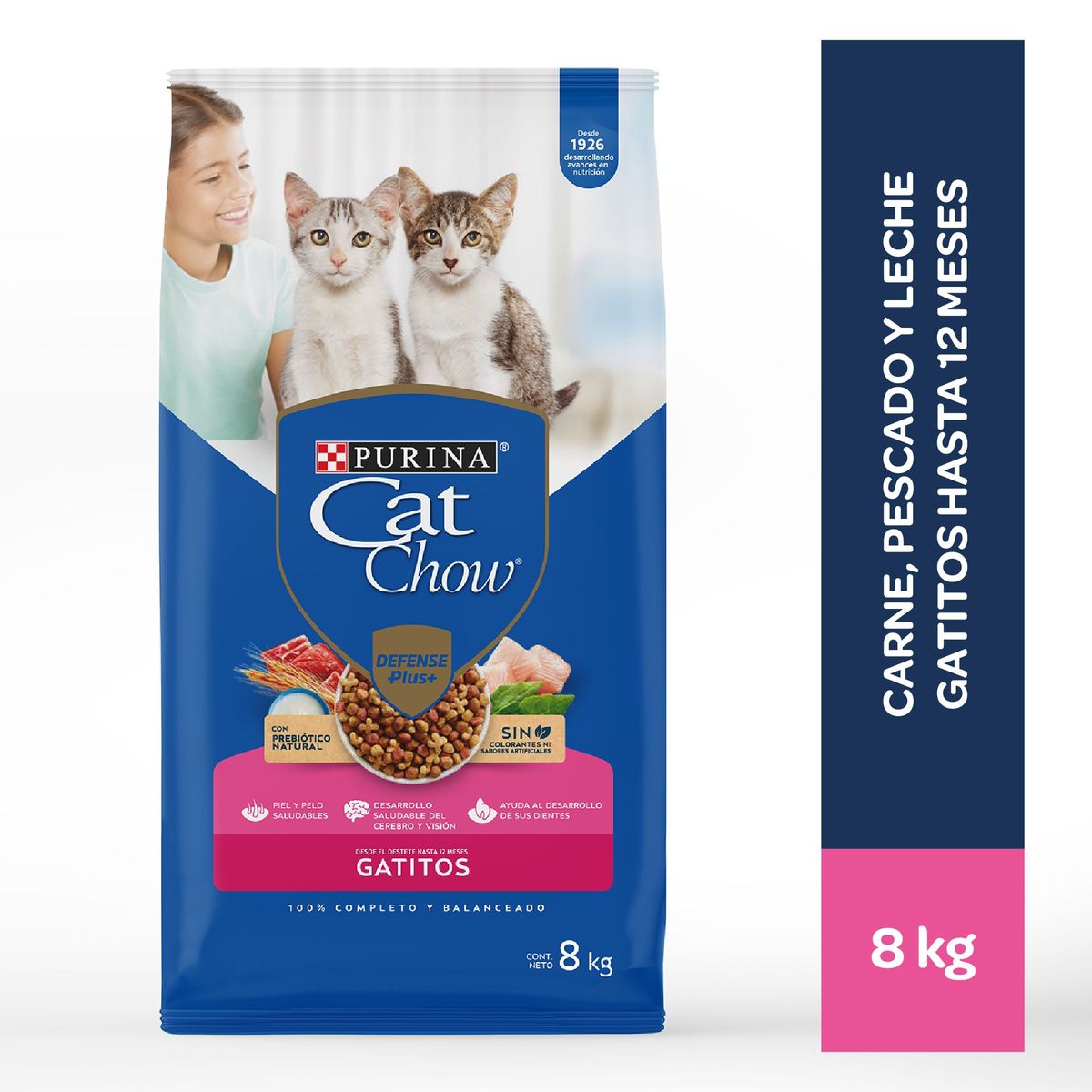 CAT CHOW - COMIDA PARA GATO CAT CHOW GATITOS 8KG