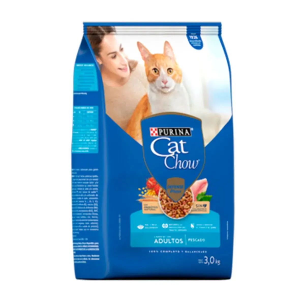 CAT CHOW - ALIMENTO DE GATO CAT CHOW ADULTOS PESCADO 8KG