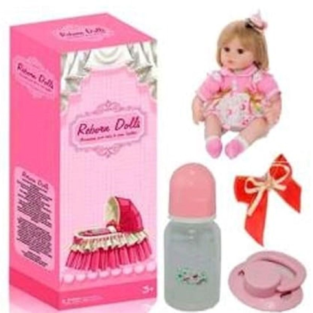 GENERICO - Muñeca de Silicona Bebe Mia