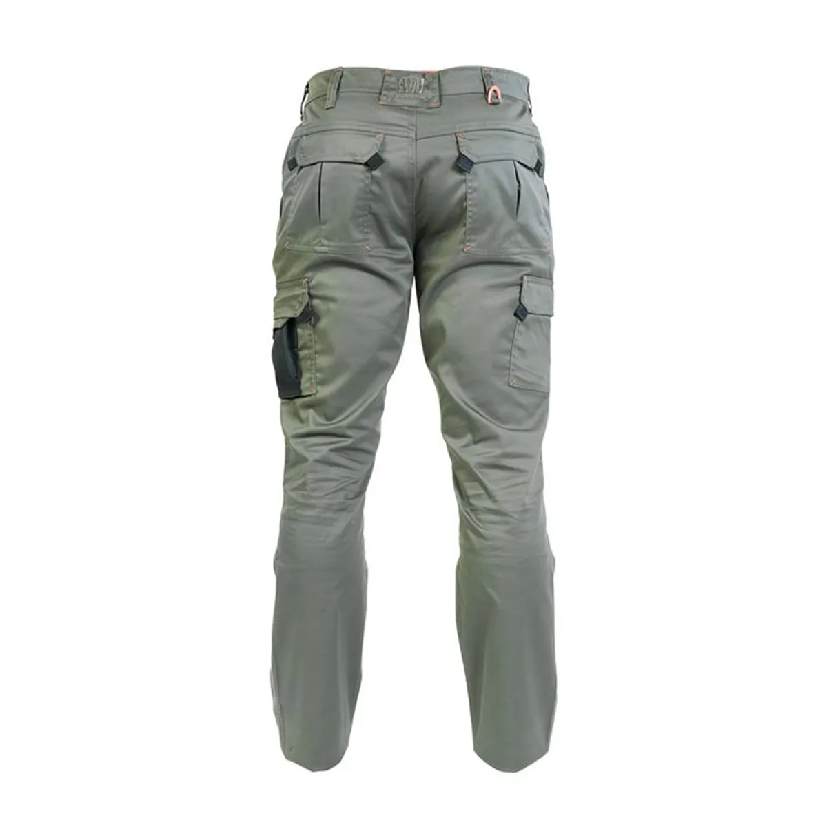 HARDWORK - PANTALON CARGO HW DAKOTA SPANDEX VERDE OLIVA