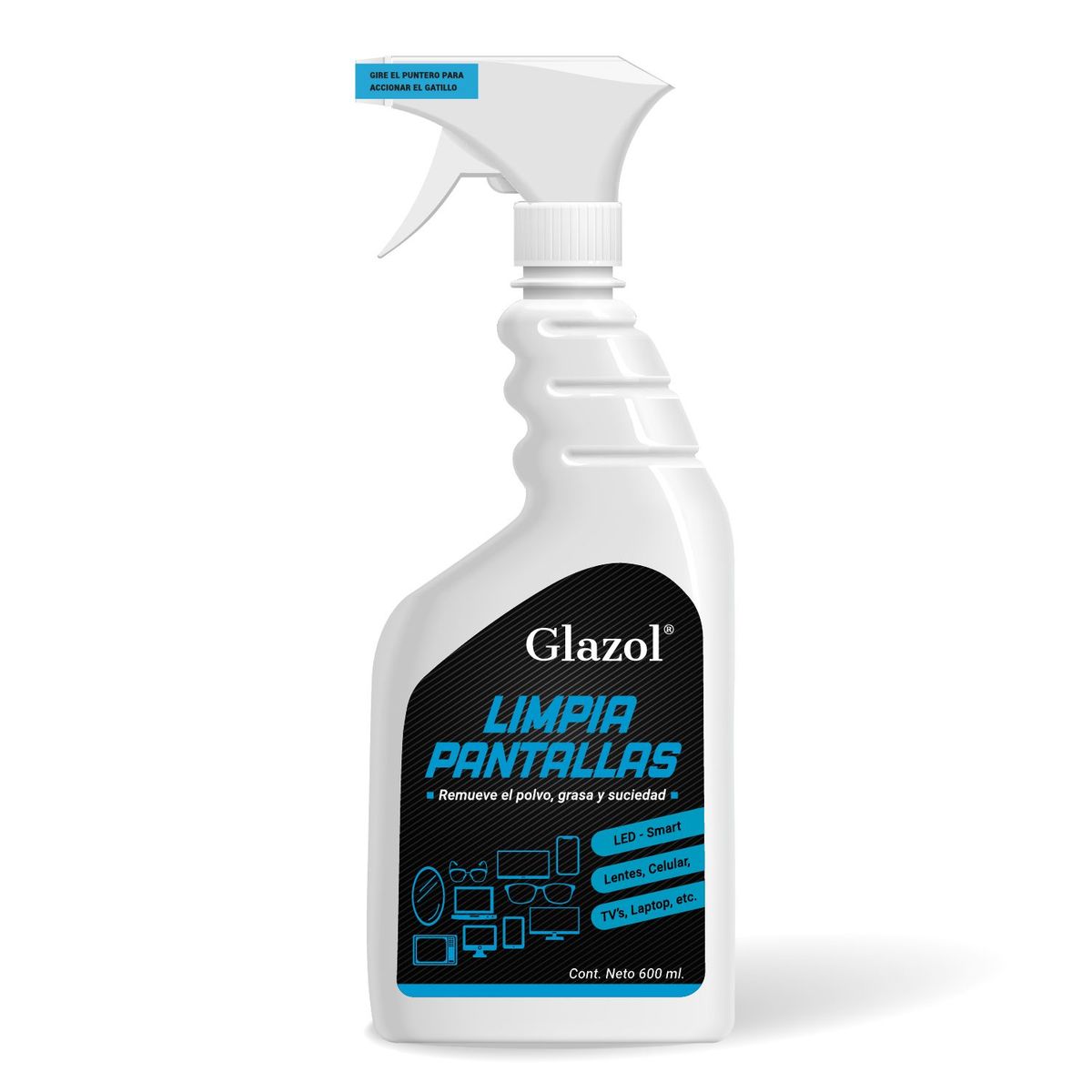 GLAZOL - Limpia Pantallas Glazol 600ML