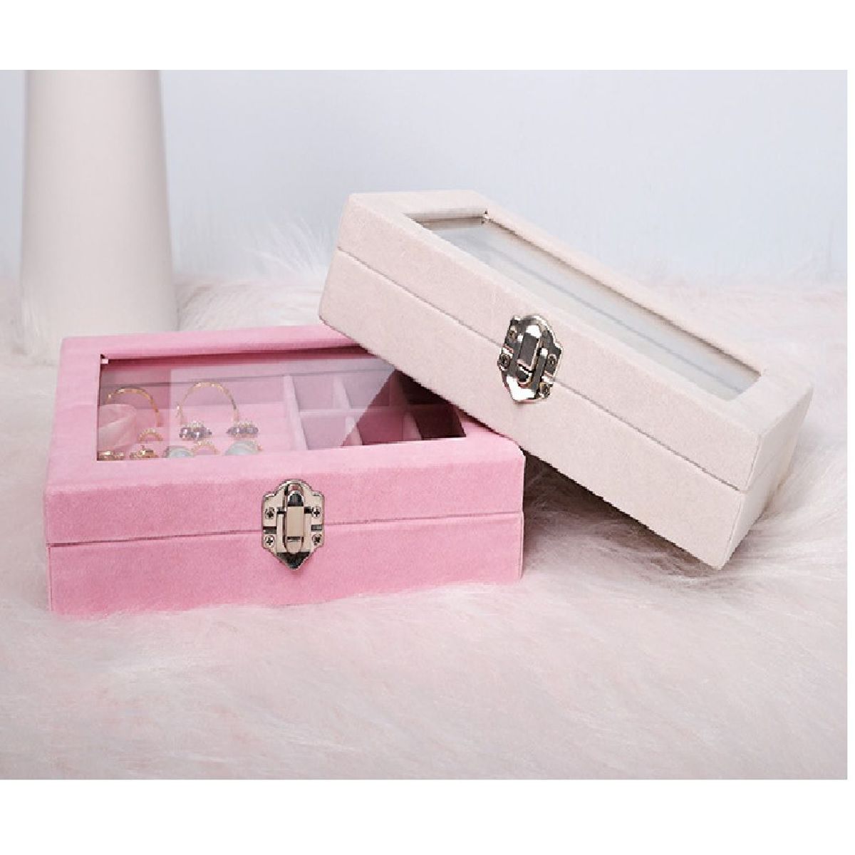 GENERICO - Joyero Organizador Para Pulseras Anillos Aretes