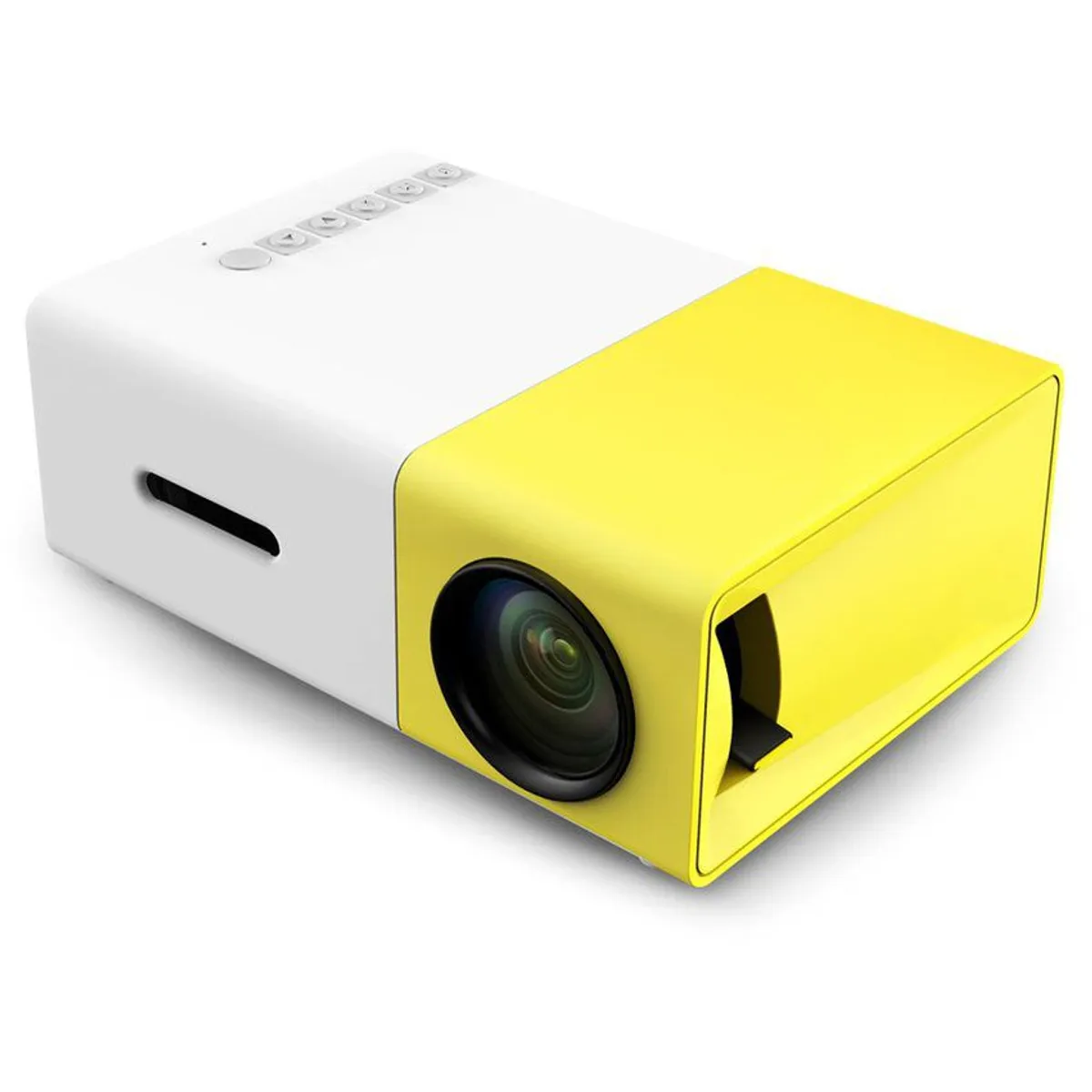 GENERICO - Mini proyector led yg 300 ideal para multimedia, video, fotos