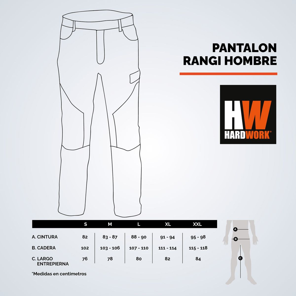 HARDWORK - PANTALON HW RANGI MUSTARD