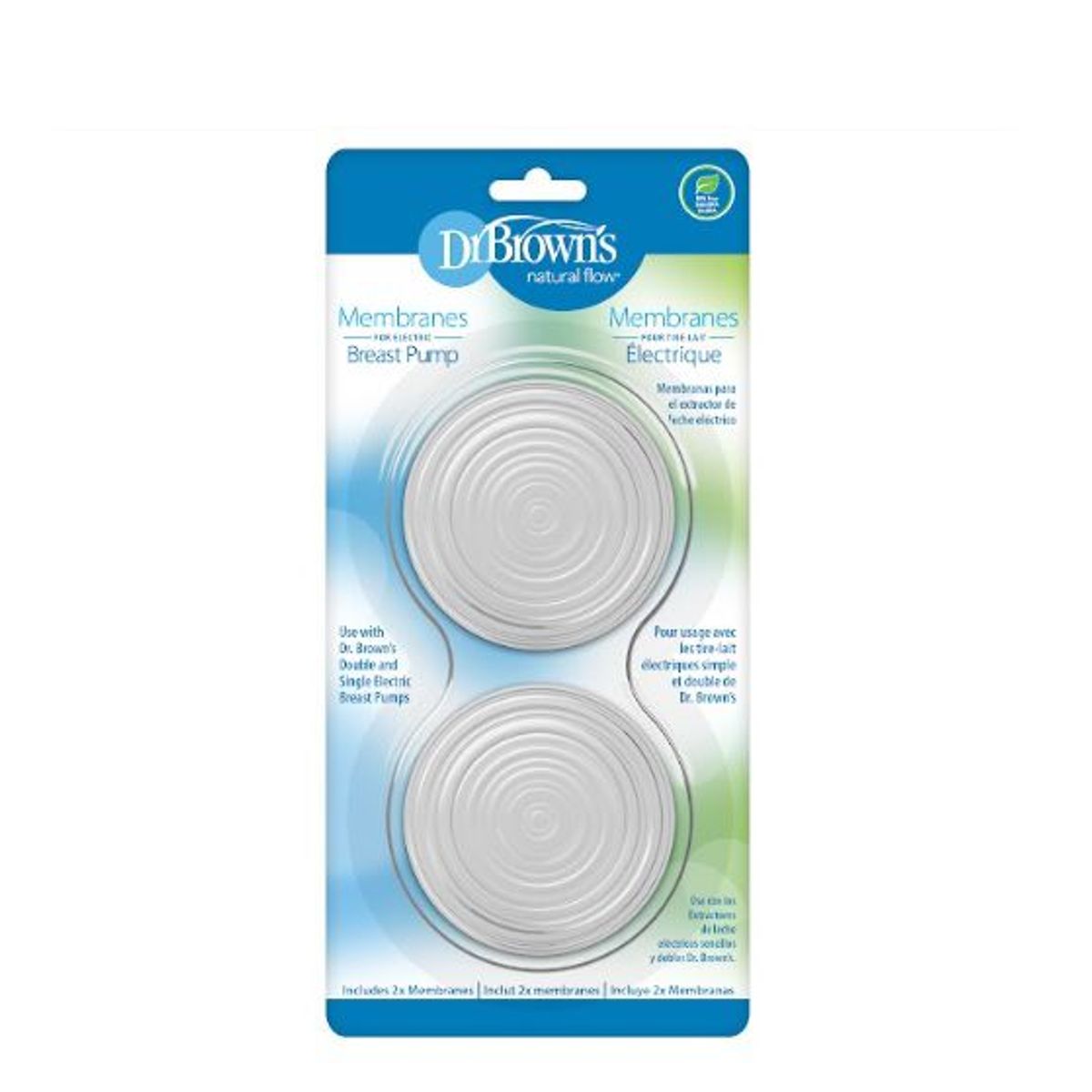 DR BROWNS - Set x2 Membranas para extractor eléctrico