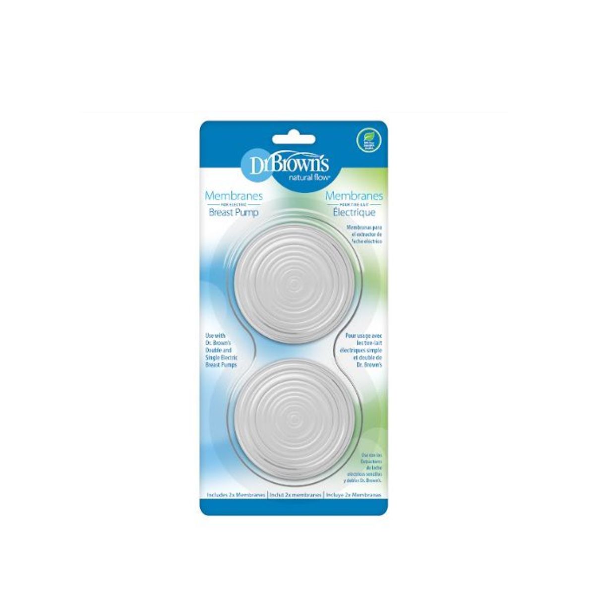 DR BROWNS - Set x2 Membranas para extractor eléctrico
