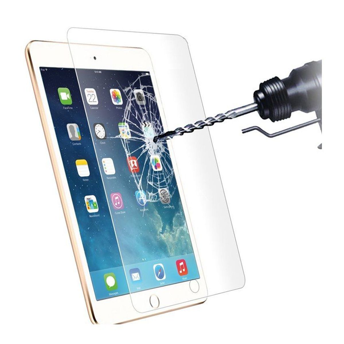 GENERICO - Mica Vidrio Templado Protector Pantalla Lamina IPad Mini 4 A1538 A1550