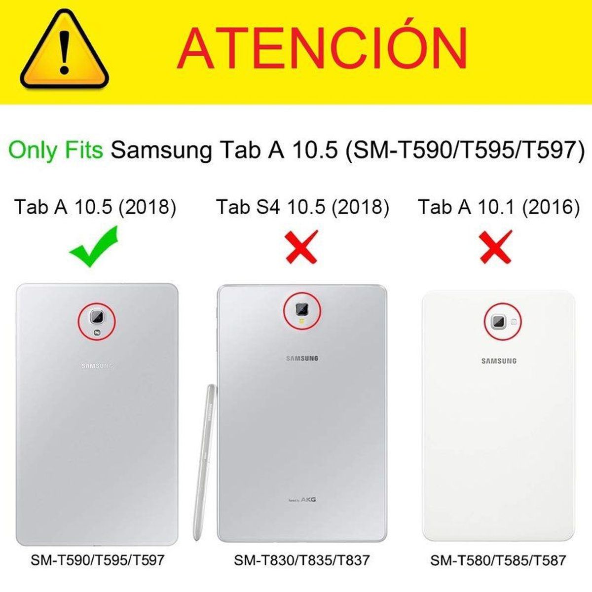 GENERICO - Mica de Vidrio Templado Protector Pantalla Samsung Tab A 10.5 SM-T590