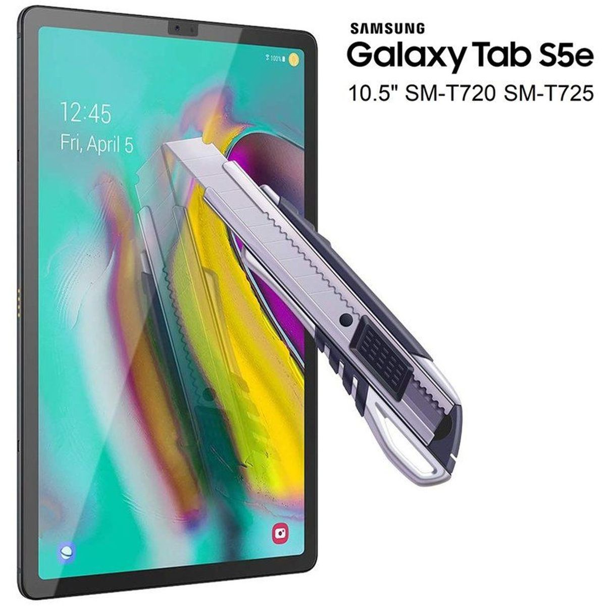 GENERICO - Mica de Pantalla Vidrio Templado para Samsung Tab S5E 10.5 SM-T720