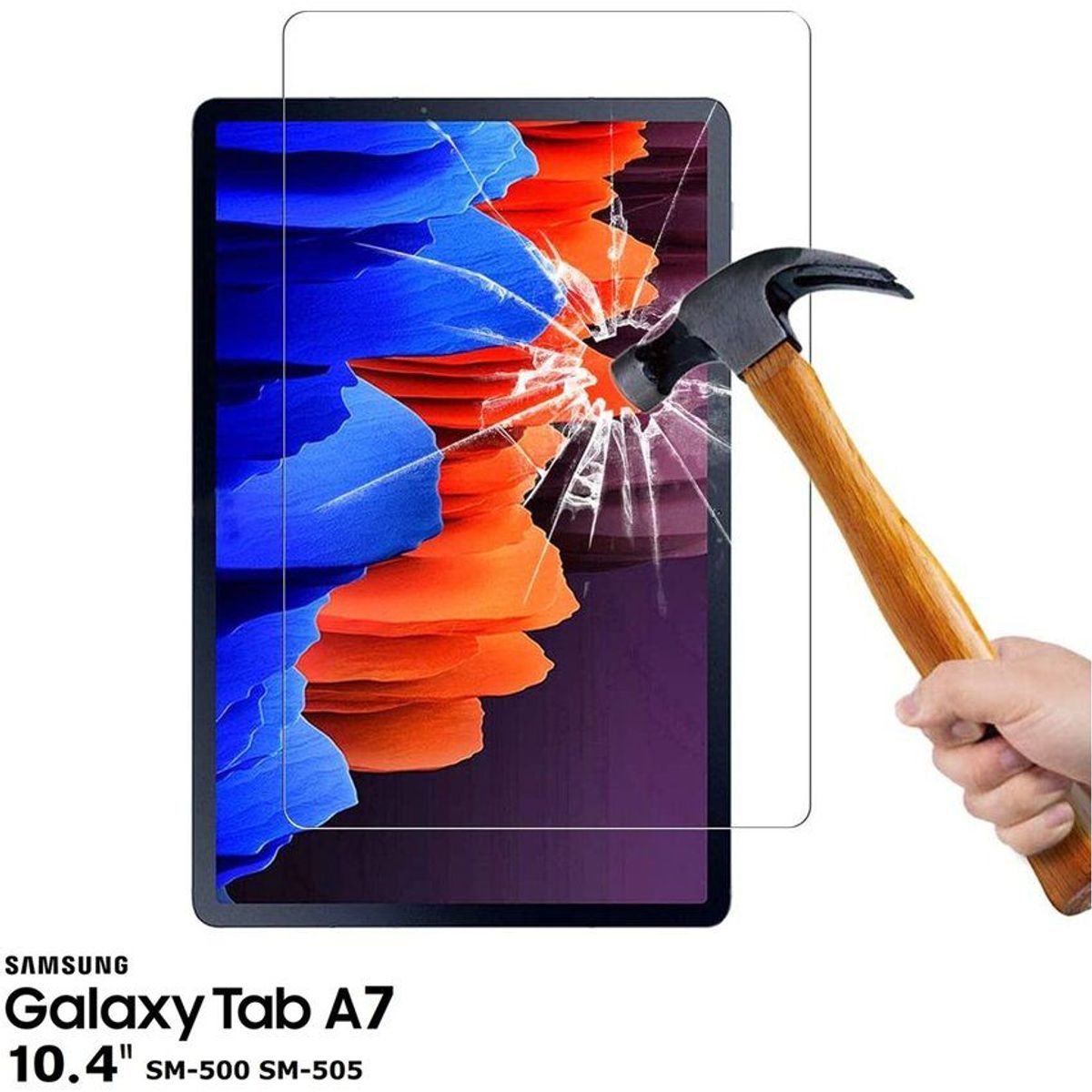 GENERICO - Mica de Vidrio Templado Lamina Samsung Tab A7 10.4 2020 SM-T500 T505