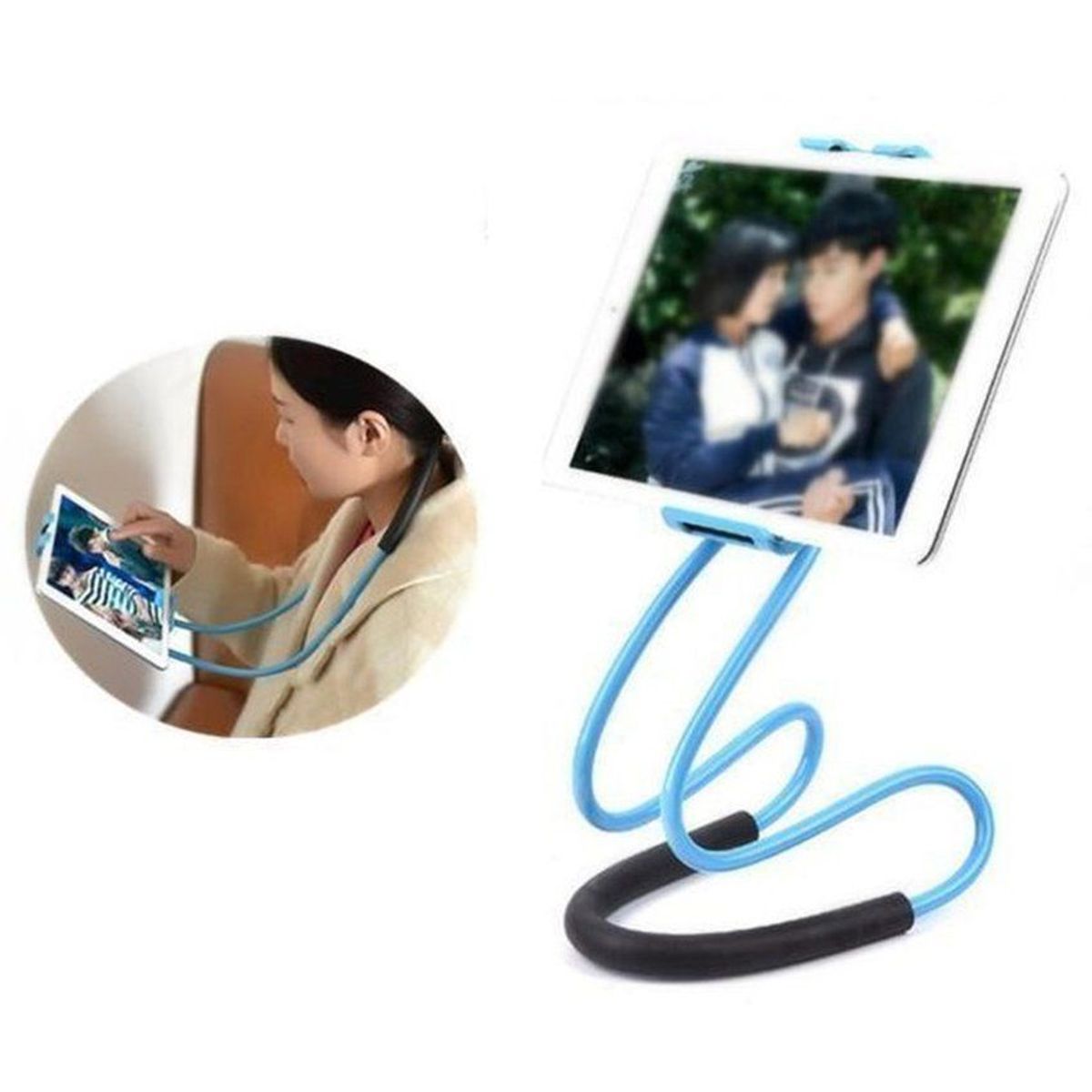 GENERICO - Neck holder soporte de cuello para tablet 7 8 y ipad mini