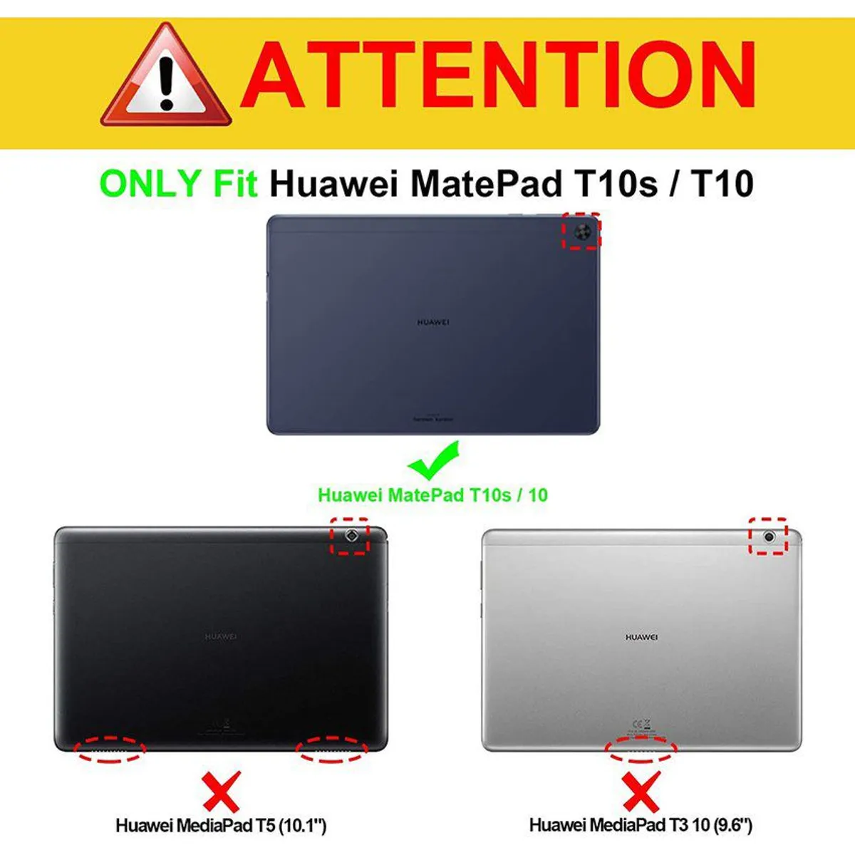 GENERICO - Funda giratorio 360° + Lapiz tactil para Huawei MatePad T 10S 10.1