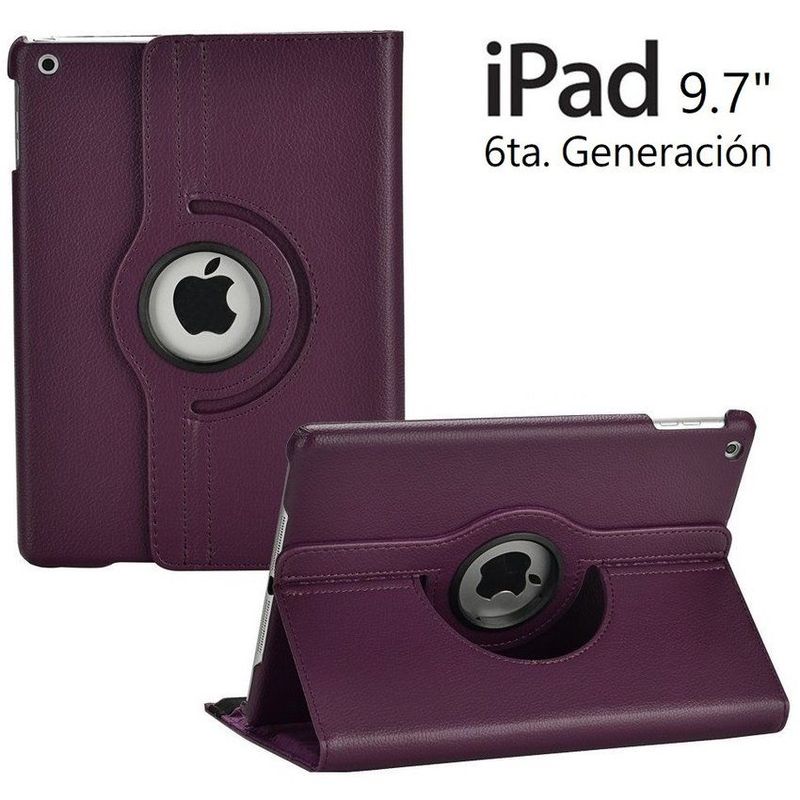 GENERICO - Funda Giratoria Cover Case Protector para iPad 9.7 2018 6ta Gen A1833