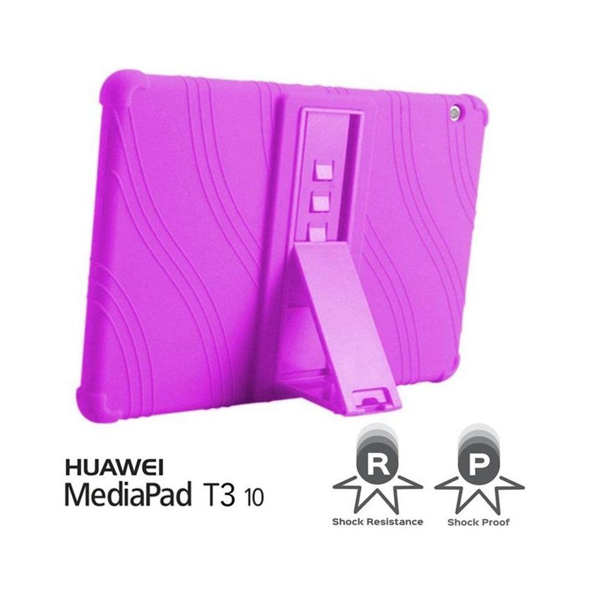 GENERICO - Funda anti golpes protector cover case-para huawei mediapad t3 10 9.6