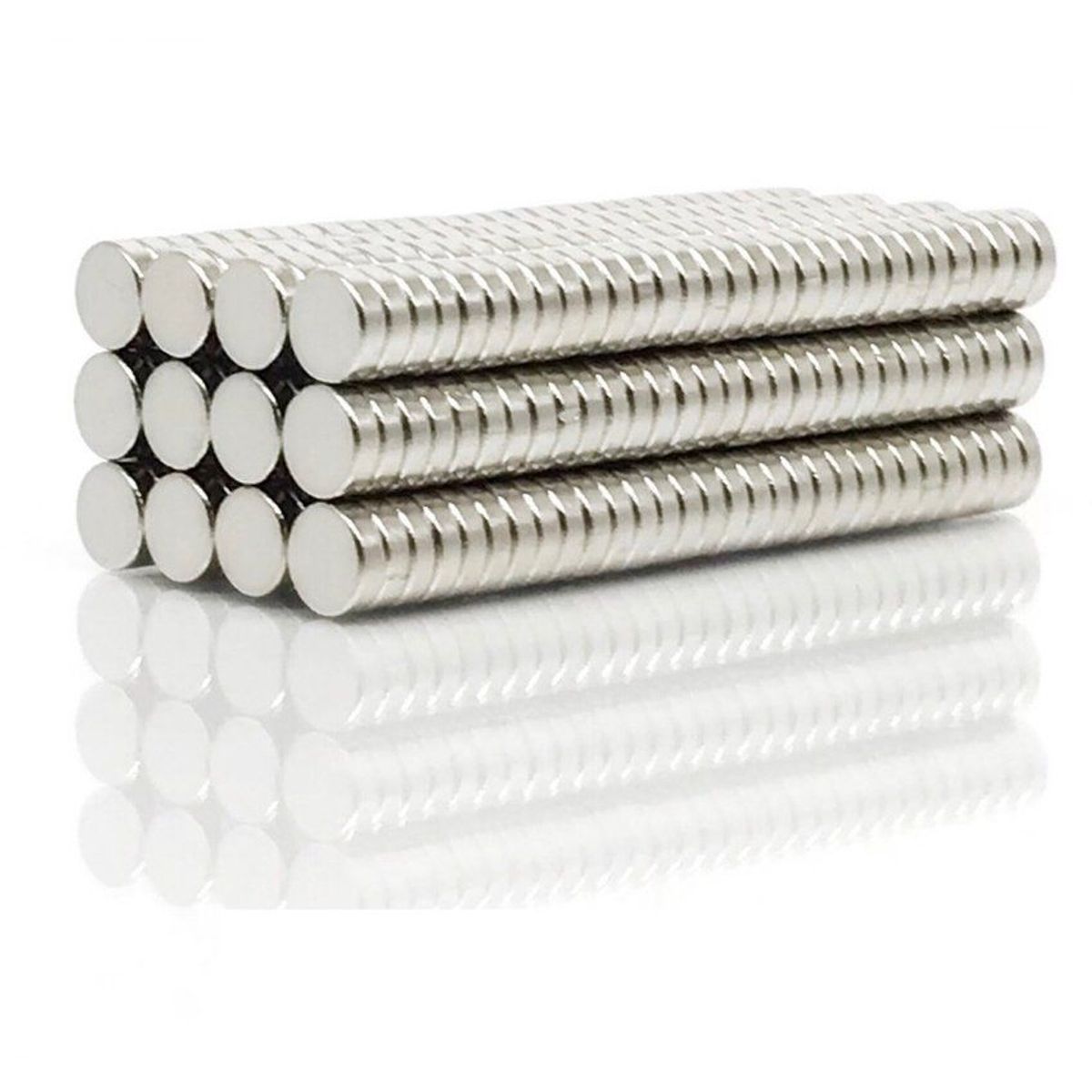 GENERICO - Imanes de neodiomio n35 6mmx2mm pack 50 unds