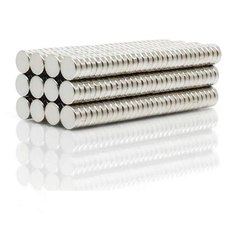 GENERICO - Imanes de neodiomio n35 6mmx2mm pack 50 unds