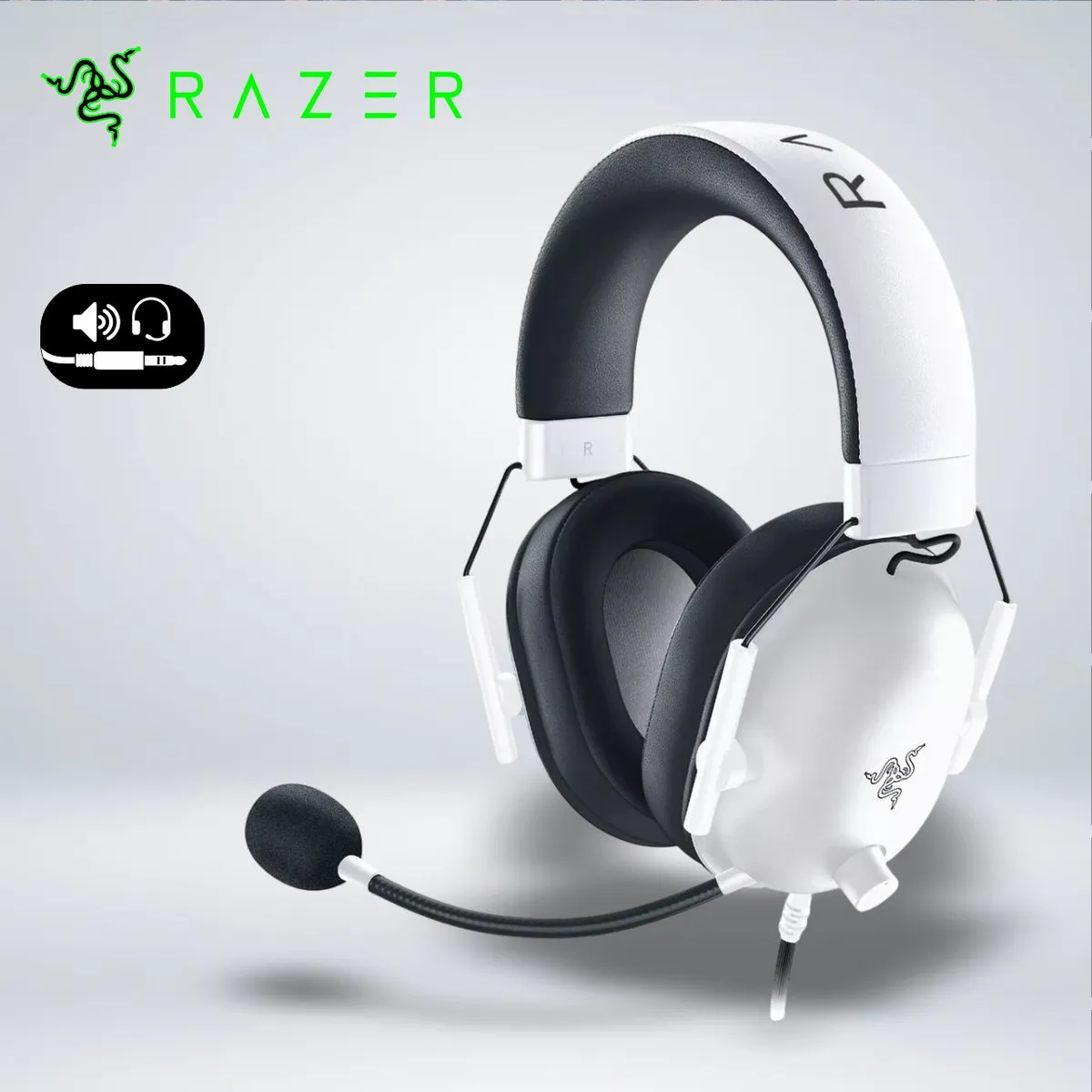 RAZER - AUDIFONO GAMER BLACKSHARK V2 X MULTIPLATAFORMA SONIDO ENVOLVENTE 7.1
