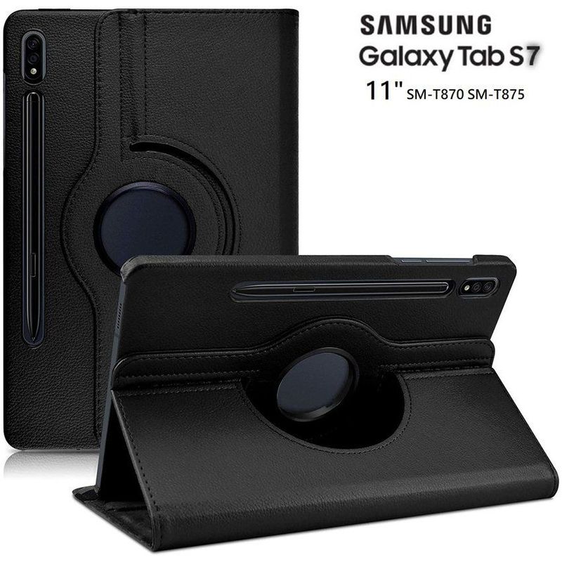 GENERICO - Funda Giratoria 360° Protector Cover para Samsung Tab S7 11 SM-T870