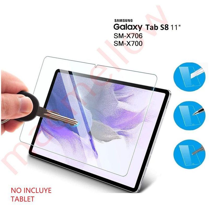 GENERICO - Mica  de Vidrio Templado Lamina para Samsung Tab S8 11 SM-X700 SM-X706